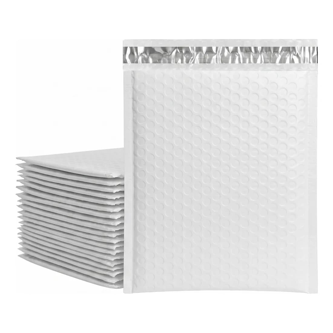 10 x 15 +5 cm Beyaz Balonlu Kargo Poşeti